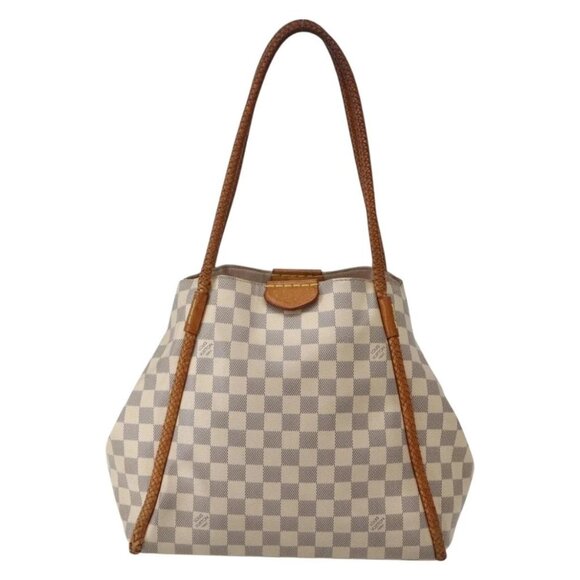 LOUIS VUITTON Damier Azur Propriano Tote Bag N44027 LV Auth 144070 - Picture 3 of 16